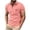 Pink, variant on StSilkitty Mens Casual Golf Shirts Short Sleeve Collared Button T-Shirt with Pocket Summer Lightweight Tops