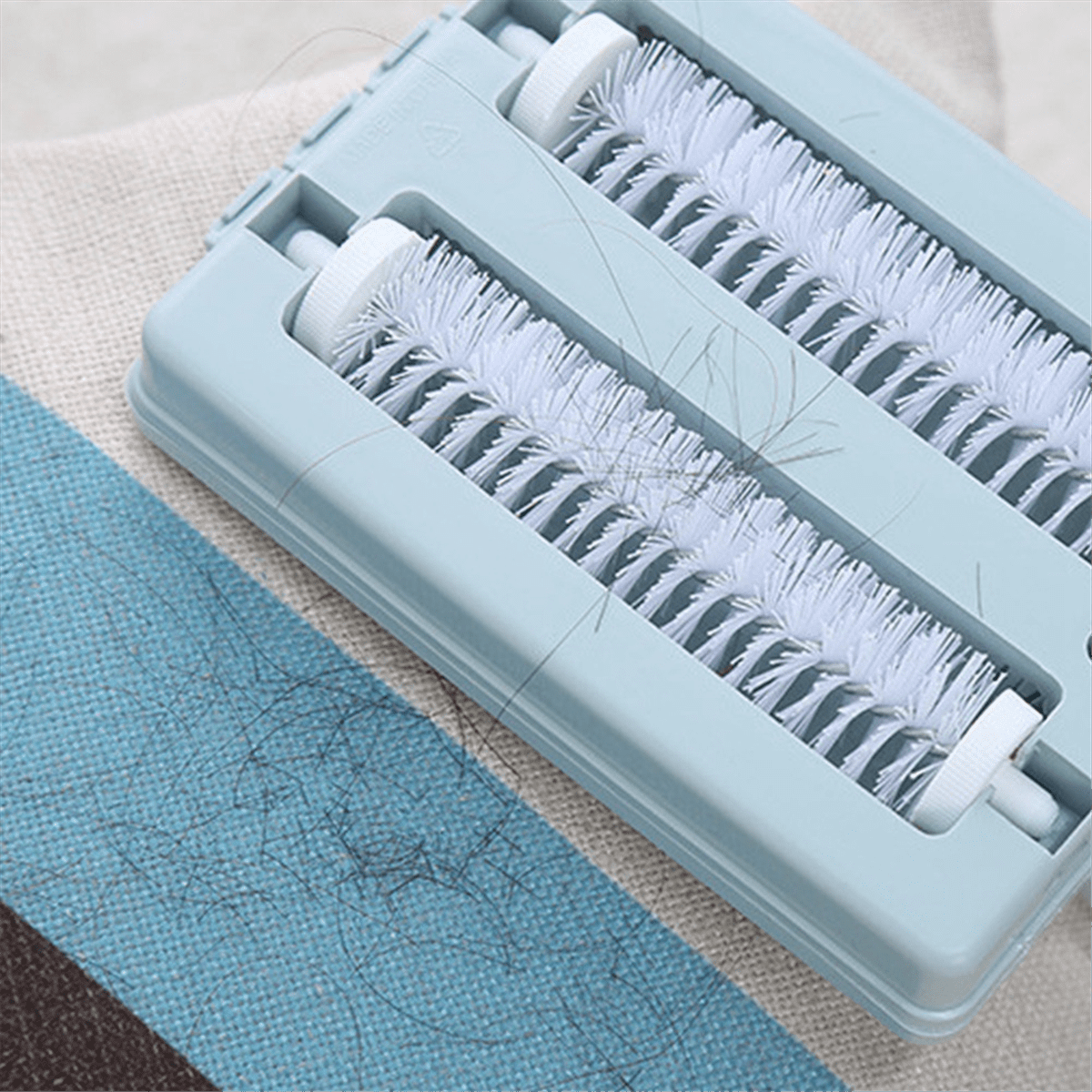 zymay Balayeuse Balai à Double Rouleau - miettes pour balayeuse Table Portable | Brosses Nettoyage à la Maison d'outil ménage pour Le Plancher, Le Sofa, la Nappe
