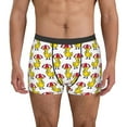 thumbnail image 2 of KLL Rubber Duck Chicken Bird Men's Cotton Boxer Briefs Underwear-Medium, 2 of 7