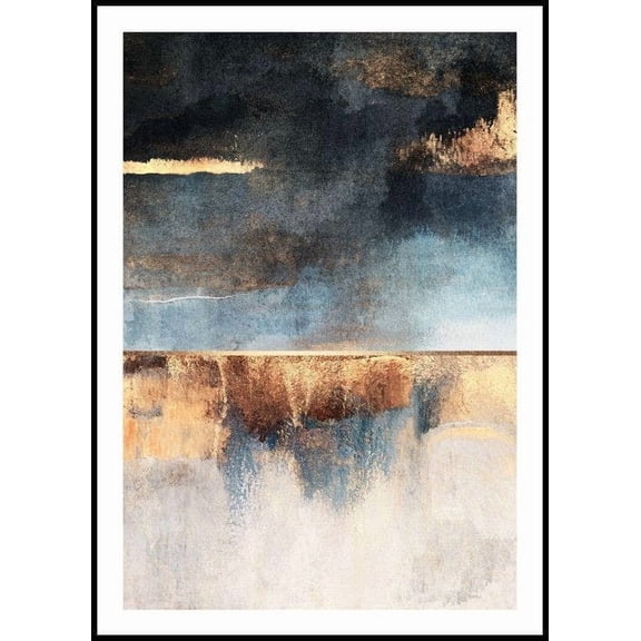 Elisabeth Fredriksson - Storm Poster Wall Art, Modern Wall Decor For Living Room Bedroom, 8x12 UNFRAMED