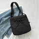 thumbnail image 4 of Bolsa De Hombro Bolsa Hombro Mujer Crossbody Oxford Lindo Arco Decoración Estudiantes Mochila Negro Ndcxsfigh Para Estrenar, 4 of 6