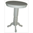 thumbnail image 1 of Boraam 71442 Florence Pedestal Pub Table - White, 1 of 2