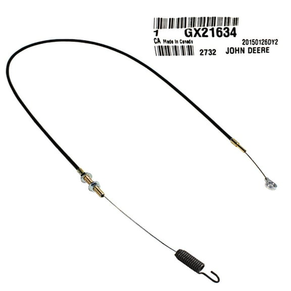 John Deere Original Equipment Push Pull Cable #Gx21634