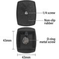 thumbnail image 2 of 2pack Universal Quick Release Qr Plate Tripod Head For Velbon Cx-444 Cx-888 Cx-460 Cx-460mini Cx-470-QH, 2 of 5