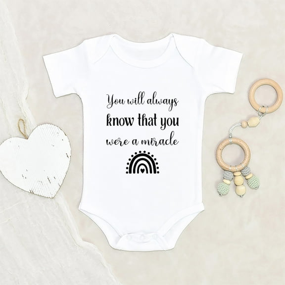 Newbabywishes - You Will Always A Miracle Baby Clothes for Boys and Girls - Baby Clothing