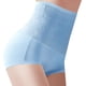 thumbnail image 3 of Minnieouse Bragas de mujer, Color sólido, cintura alta, transpirable, levantamiento de cuerpo, lavable, reemplazo después del parto, Prendas para la parte inferior del cuerpo Azul, 3 of 6