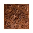 thumbnail image 1 of Fasade Easy Installation Traditional 2 Moonstone Copper Glue Up Ceiling Tile/ Ceiling Panel (12" X 12" Sample), 1 of 1