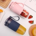 thumbnail image 2 of Mini exprimidor portátil personal de 300 ML, taza de jugo pequeña, batidora con USB recargable, expr Abanopi  Batidora exprimidor, 2 of 6