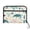 Turtles and Sea Plants Pattern, variant on Accordion File Organizer with Zip Closure 13 Pockets Expanding File Folder Letter A4 Paper Document Organizer for Home Office Turtles Seahorses and Fish Pattern