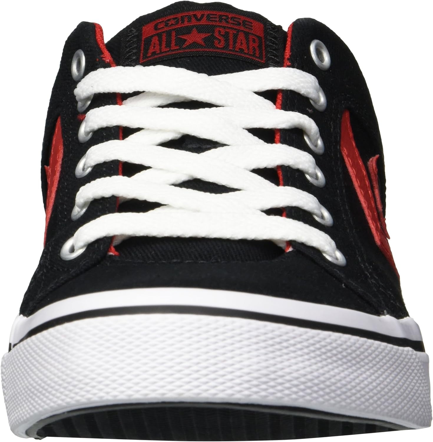 Converse Unisex CONVERSE EL DISTRITO BLACK ENAMEL RED WHITE Walmart