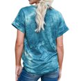 thumbnail image 2 of T-shirt à Col Rond à Manches Courtes pour Femmes, 2 of 2