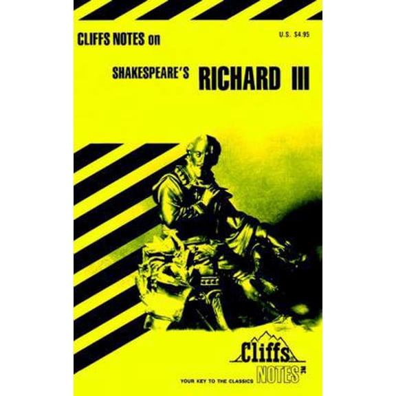 Pre-Owned CliffsNotes on Shakespeare's Richard III (Paperback)