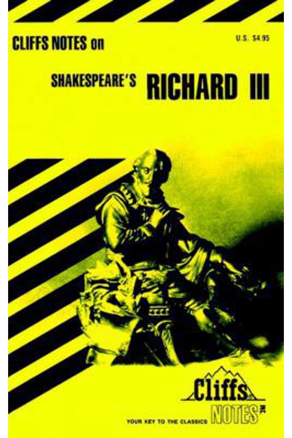 Pre-Owned CliffsNotes on Shakespeare's Richard III (Paperback)