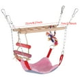 thumbnail image 4 of Swing Bed, Climbing Toy  Swing Ladder, Bed Accessories Parrots For Small Pets Animals Birds, 4 of 8