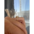 thumbnail image 5 of 3.00Ct Elongated Cushion Moissanite Engagement Ring, Accent Stones, 10K Rose Gold, 5 of 7