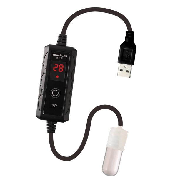 Calentador de tanque de PECES Greeniant 10W USB controlador de temperatura externo