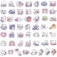 thumbnail image 2 of 50Pieces Kawaii Rabbit Stickers for Kids Cute Waterproof Vinyl Stickers for Laptops Skateboard Computer Bicycle Car Water Bottles DIY Decals, 2 of 4