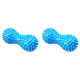 thumbnail image 1 of Bola de masaje de cacahuete con bolas puntiagudas para reflexología y estrés (Azul), 1 of 4