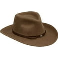 thumbnail image 2 of Black Creek Men's Putty Crushable Felt Rancher Hat Cream, 2 of 2