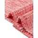 thumbnail image 5 of FALDA DE TWEED A CUADROS PARA MUJERES INSPIRADA EN CHIC, CINTURA ALTA, LONGITUD A LA RODILLA, TALLA XS, ROJO, 5 of 6
