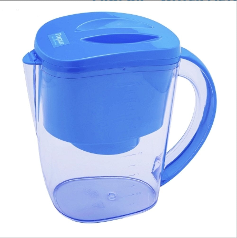 Alexapure Pitcher Water Filter Filtration System BPA Free 8 Cup Reservoir Jug 