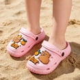thumbnail image 2 of HGIEYS Slippers for Kids,Boys Girls Capybara Slides, Summer Clogs Garden Shoes,Toddler Animal Cartoon Sandals Slides 5-5.5 Years, 2 of 7