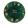 thumbnail image 6 of Decorative 8" Round Christmas Gold Star Placemat with Non-Slip Backing, Suitable for Restaurant and Home Table Settings to Holiday Meals and Party Decorations Gold, 6 of 7