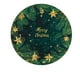 thumbnail image 2 of Mantel Individual Redondo con Estrella Dorada Navideña | Mantel de Poliéster Antideslizante de 20 Cm de Diámetro | Posavasos Resistente Al Calor para Decoración Navideña, Ideal para El Hogar, La Coci, 2 of 6