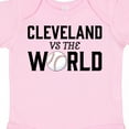 thumbnail image 4 of Inktastic Cleveland Vs. the World with Baseball Boys or Girls Baby Bodysuit, 4 of 5