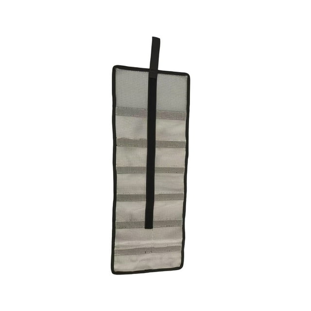 Hearth & Gear Transparent Trawl Storage Bag Style Purpose And Durable Fishing Gear Compartment Storage Bag Portable E Rig Ice Grill Ice Rod Sleeves Ice Shelter 6 Person Ice Walleye Reel Tape Ice Ice