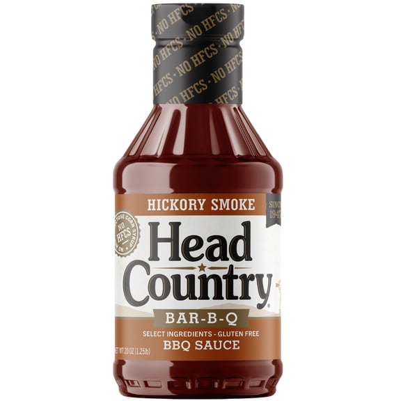 Head Country Hickory Smoke BBQ Sauce, 20 oz