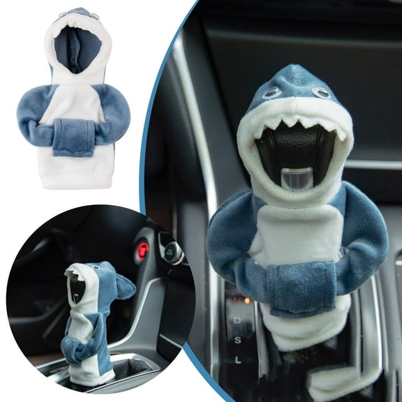 Mini Gear Stick Cover Cute Car Shifter Hoodie Funny Automotive Accessories Knob Sweater for Interior