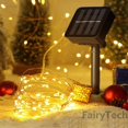 thumbnail image 3 of Guirnalda de luces solares para decoración de jardín, lámpara de energía Solar impermeable, 200 LED, navidad, 3 of 4