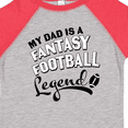 thumbnail image 4 of Inktastic My Dad is a Fantasy Football Legend Boys or Girls Toddler T-Shirt, 4 of 5