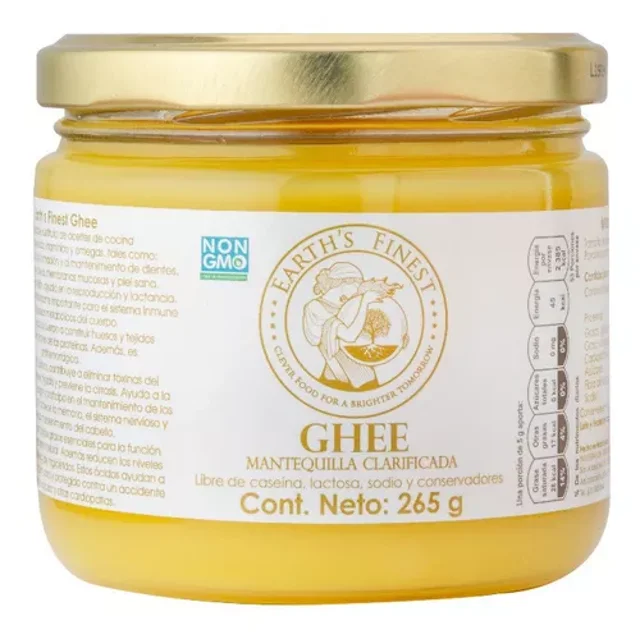 Mantequilla Clarificada Ghee Earth's Finest 265g