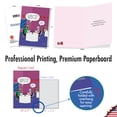 thumbnail image 3 of 1 Funny Valentine's Day Card with Envelope - Four Champagne Glasses C6810VDG, 3 of 6