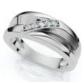 thumbnail image 2 of Pompeii Men's Diamond Wedding Ring Lab Grown 10k Gold (F/G,VS1-VS2), 2 of 4