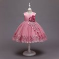 thumbnail image 2 of Vestido infantil Vestido de princesa Vestido de manga larga para actuación de piano Vestido de noche para anfitrión de niño de flores Cumpleaños, 2 of 5