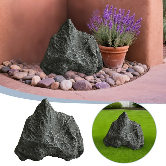 Lightweight PU Foam Rock Cover for Outdoor Garden Landscaping and Courtyard Well Decoration Natural Stone Effect