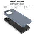 thumbnail image 5 of Ebizware for iPhone 15 Case, Liquid Silicone Phone Case Cover for Apple iphone 15, Anti-Scratch Soft Microfiber Lining Shockproof Protective Slim Phone Cover 6.1" (Gray), 5 of 8