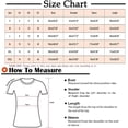 thumbnail image 5 of Women's The Flag Print Crew Neck Shirt Independence Day T-Shirt Short Sleeve 4Th of July Outfits for Women, 5 of 5