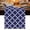 Blue, variant on Quatrefoil Moroccan Pattern Table Runner 72 Inches Long, Geometric Blue Morocco Kitchen Coffee Dining Table Decoration for Home Party Birthday Wedding Home Decor 13x72 Inches