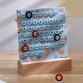 thumbnail image 2 of Isvgxsz 2025 New Clearance Home Furnishing Loop Calendar Table Ornament Good Appearance Level Calendar, 2 of 4