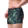 thumbnail image 2 of Balery Enchanted Forest Skull Path Calzoncillos bóxer para hombre, ropa interior de algodón suave y transpirable con cinturilla de nailon-Large, 2 of 5