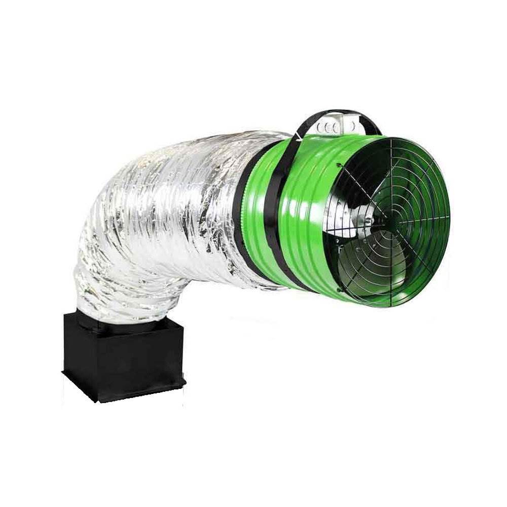 QuietCool QC ES 7000 CFM Energy Saver Advanced Whole House Fan Cooling