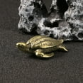 thumbnail image 5 of WESIEVYA 1Pcs Copper Turtle Statue Turtle Decor Classic Design For Home And Garden 4.7x3.5Cm, 5 of 8