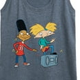 thumbnail image 3 of Hey Arnold! - HA Air Guitar - Women's Racerback Tank Top, 3 of 5