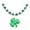 Green, variant on St Patricks Day Felt Shamrock Garland Banner Decor, Adjustable 9.8 FT Green Shamrock Garland Hanging Felt St Patricks Irish Party Indoor Spring Birthday Baby Shower Decor