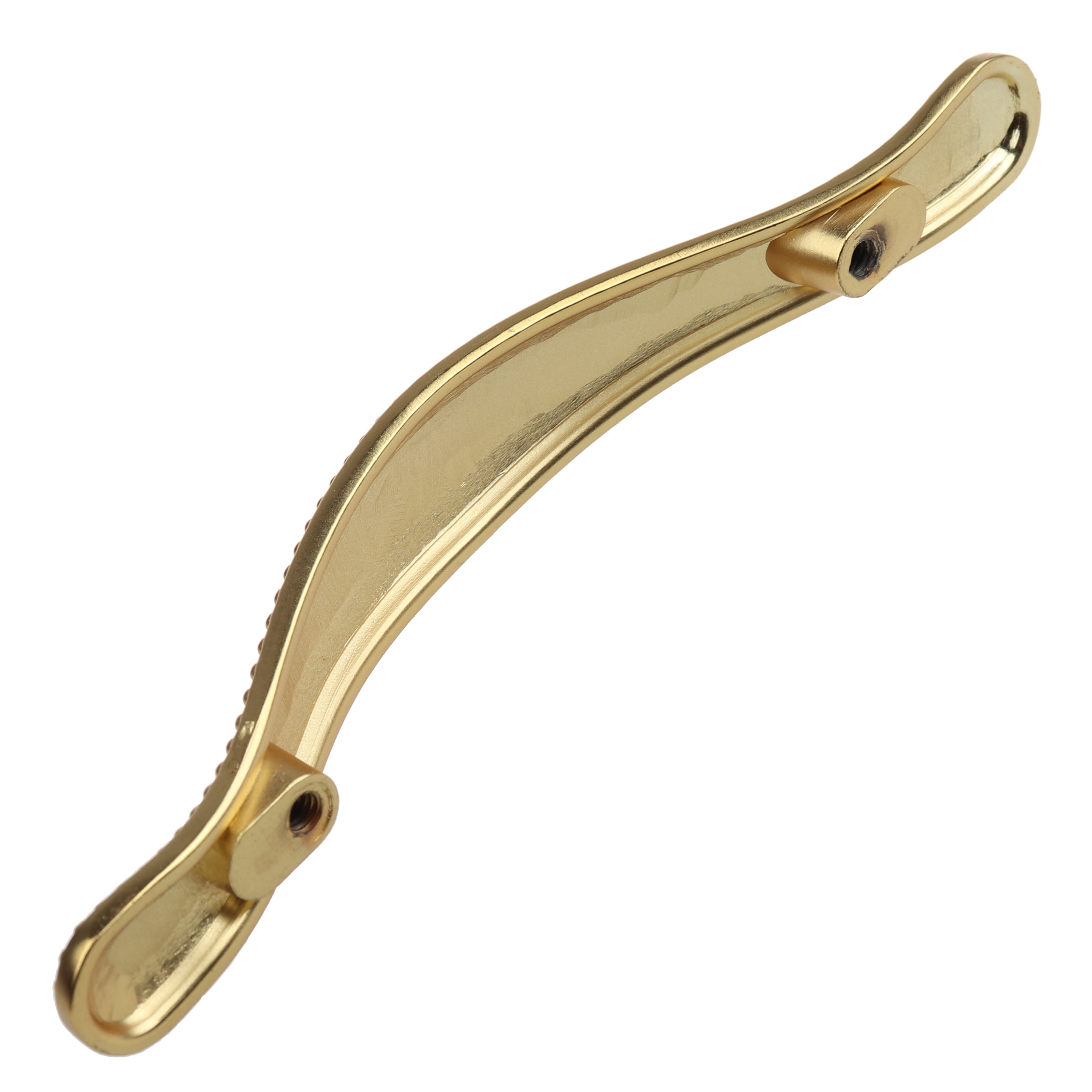GlideRite 3 in. Center Beaded Pull Cabinet Hardware Handles, Brass Gold, Pack of 25