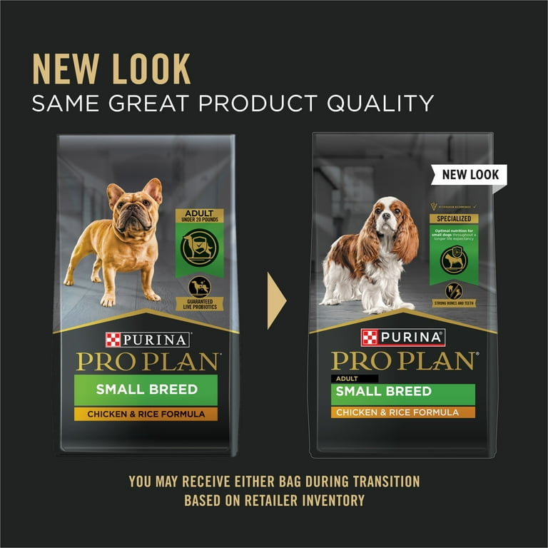 Purina Pro Plan Dry Dog Food, High Protein Small Breed, Chicken